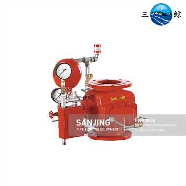 Pre-action sprinklersystem alarmventil